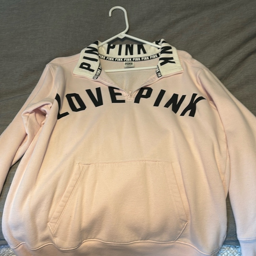 Pink hoodie